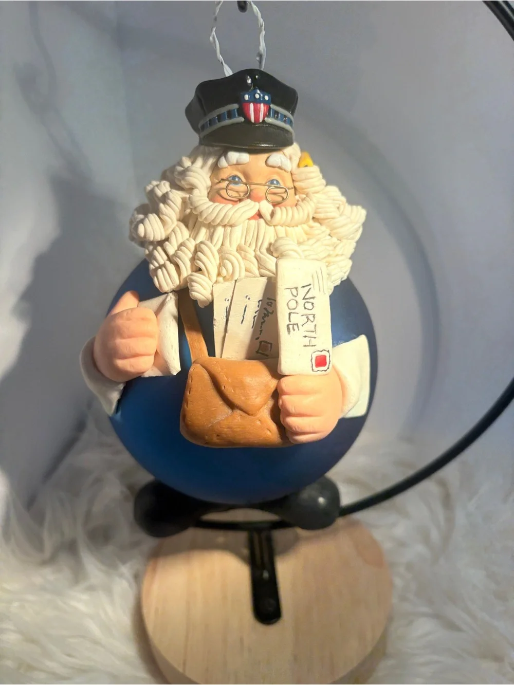 Dept 56 Special Delivery Santa freestanding ornament
